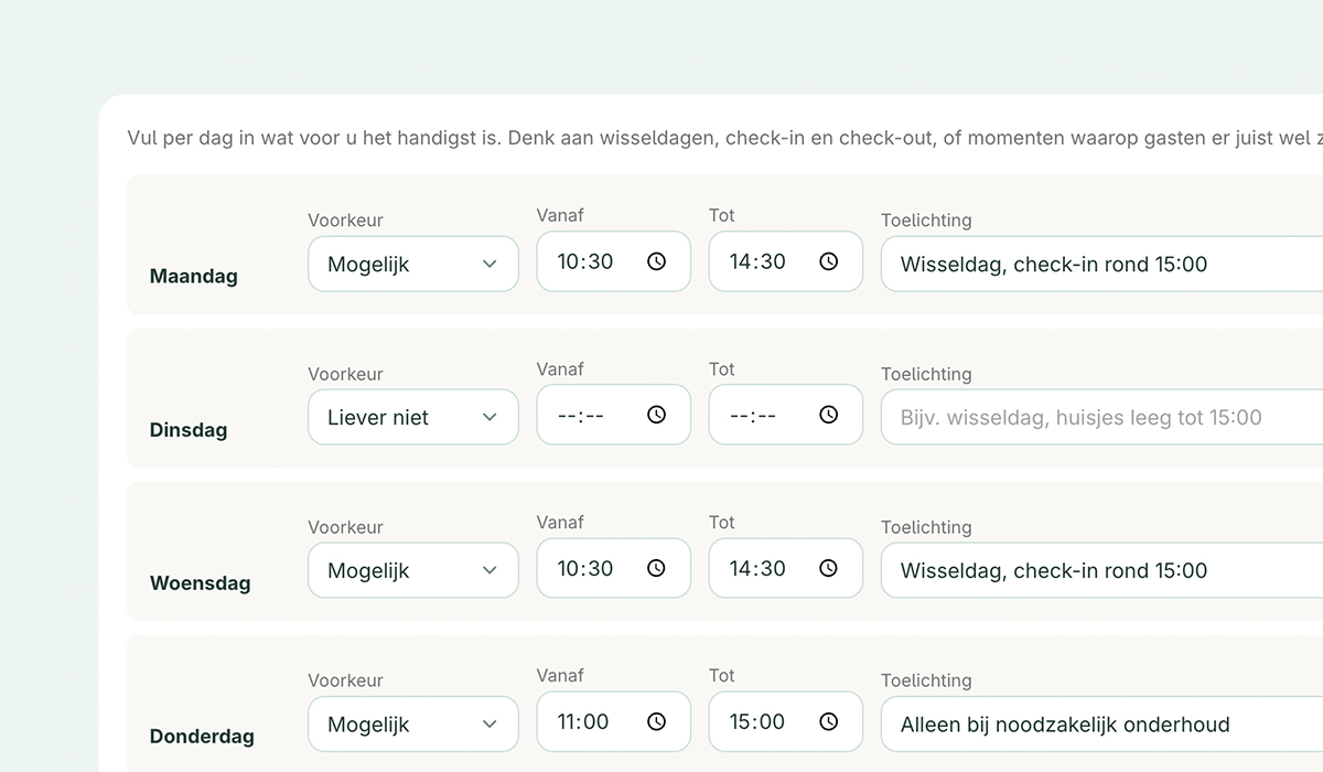Groenbeheer op basis van beschikbaarheid recreatie